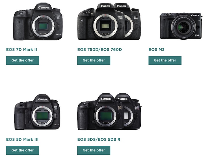Canon Europe extends Cash-Back program to Canon EOS 5D Mark III, EOS ...